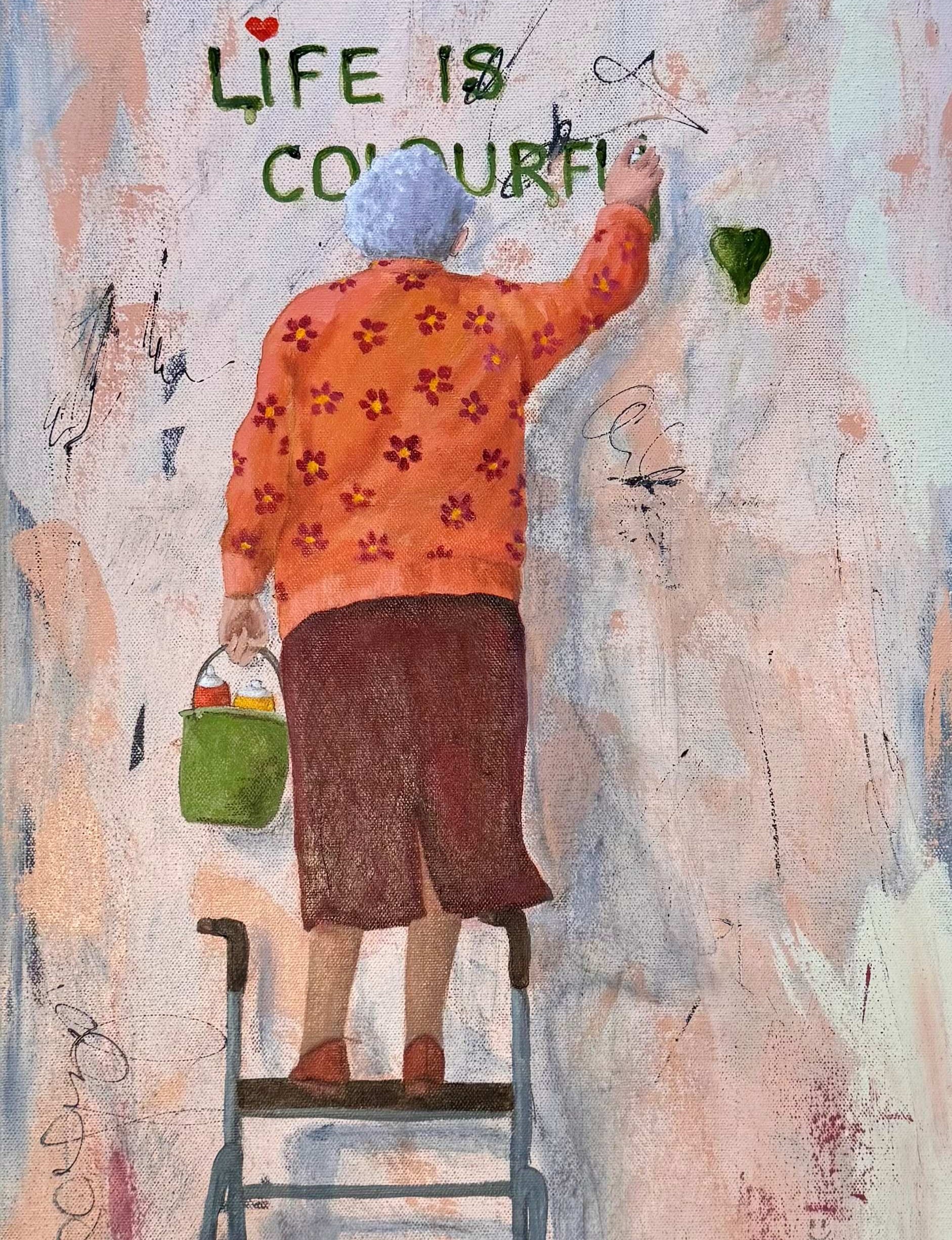 Life is colourful (solgt)